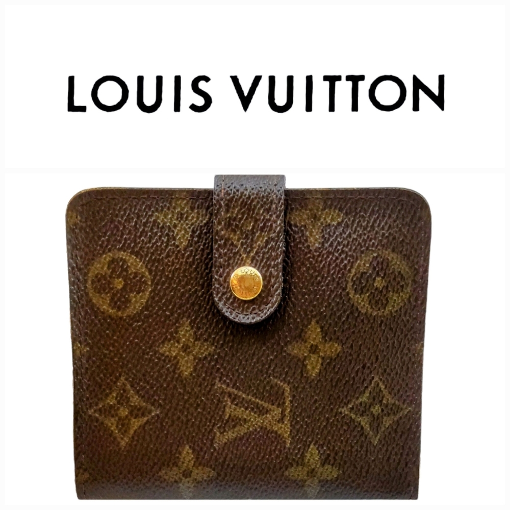 LOUIS VUITTON BROWN MONOGRAM BI-FOLD WALLET